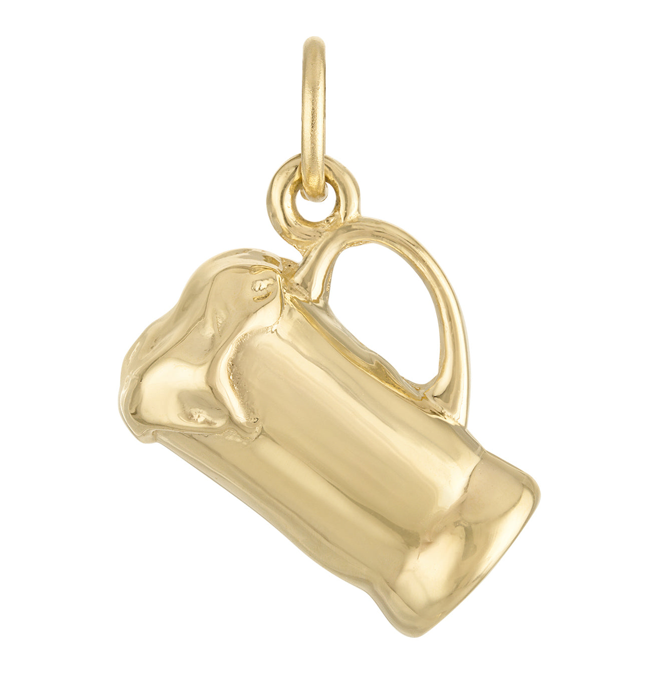 Beer Mug 14K Gold Charm